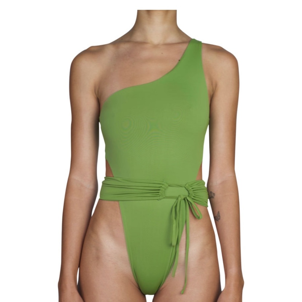Riot Swim Swimsuit Green Maddox • Size XS